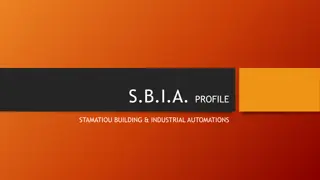S.B.I.A. Profile - Building & Industrial Automations in Greece