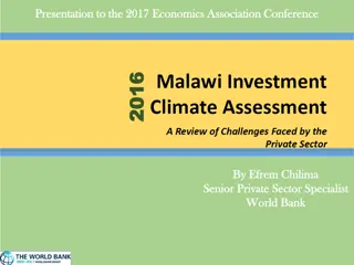 Insights from Malawi Enterprise Surveys