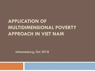 Application of Multidimensional Poverty Approach in Vietnam