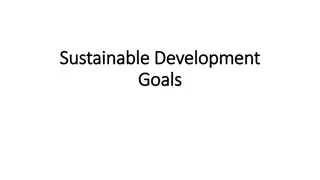 Sustainable Development and Millennium Development Goals
