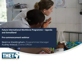 International Workforce Programme in Uganda and Somaliland