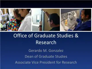 Graduate Studies & Research at CSUSM