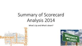 Scorecard Analysis 2014: Enrollment Trends and Program Changes