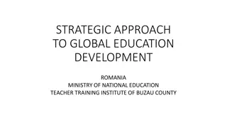 Strategic Approach to Global Education Development in Romania