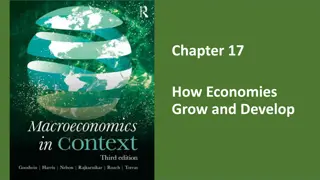 Economies Growth and Development - Global Trends Overview