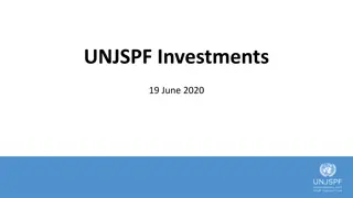 UNJSPF Investments and Asset Allocation Overview