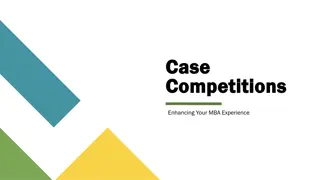 Enhancing Your MBA Experience with Case Competitions