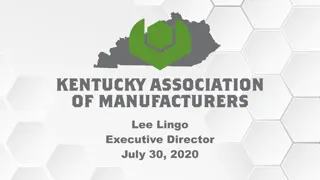 Advocacy for Kentucky Manufacturers