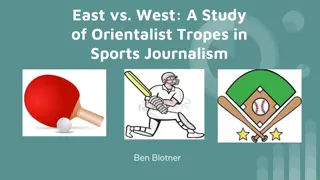 Orientalist Tropes in Sports Journalism Study
