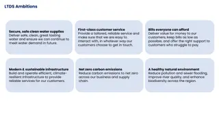 LTDS Ambitions for Superior Customer Service and Sustainable Water Management
