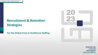 Global Crisis in Healthcare Staffing: Recruitment & Retention Strategies