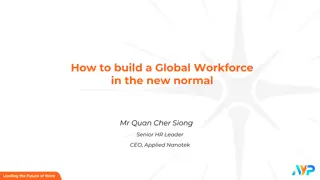Building a Global Workforce in the New Normal: Top HR Trends & Leadership Skills
