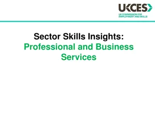 Transforming UK Skills Investment in Professional and Business Services Sector