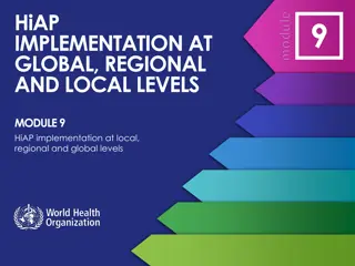 Health in All Policies: Implementation Insights at Different Levels
