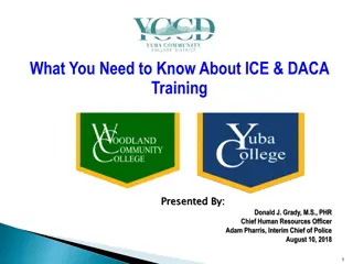 ICE & DACA Training Overview - Proper Steps When Confronted