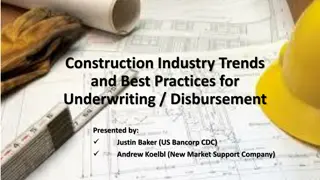 Construction Industry Trends and Best Practices for Underwriting