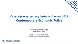Summer 2023 Economic Policy Overview