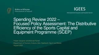 Distributive Efficiency of Sports Capital Programme Review