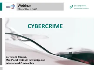 Insights into Cybercrime: Challenges and Legal Aspects