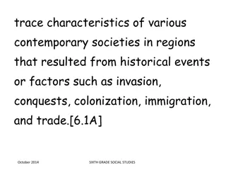 contemporary societies in regions