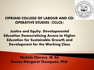 Justice and Equity in Higher Education for Sustainable Development