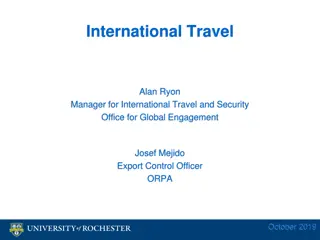 Comprehensive International Travel Guidance