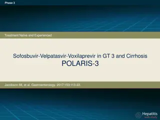Sofosbuvir-Velpatasvir-Voxilaprevir in GT3 and Cirrhosis: POLARIS-3 Study Overview