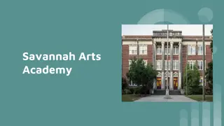 Savannah Arts Academy - Creative Opportunities Await