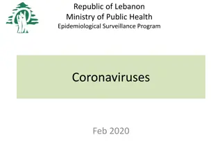 Coronaviruses: Classic vs. Novel - Public Health Concern