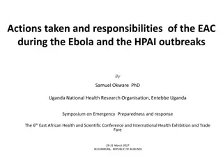 EAC Regional Initiatives for Disease Control and Response