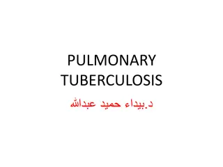 Pulmonary Tuberculosis: Causes, Transmission & Players