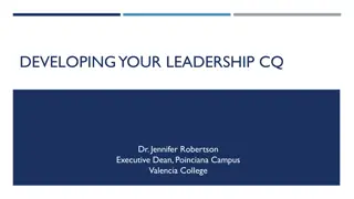 Developing Your Leadership CQ - A New Skill for Today's Global Leaders