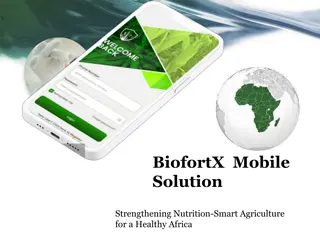 Strengthening Nutrition-Smart Agriculture for Healthy Africa