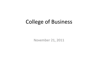 Comprehensive Overview of College of Business