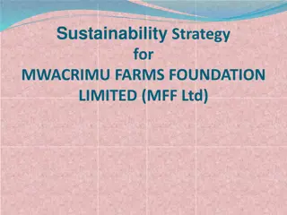Sustainability Strategy for Mwacrimu Farms Foundation Limited