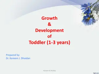 Growth & Development of Toddlers (1-3 years): Characteristics and Milestones