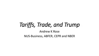 Tariffs, Trade, and Trump: Insights and Implications