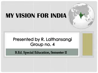 Transforming India: Vision for Development by 2030