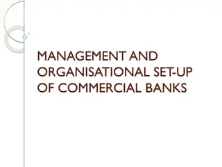 Management and Organisational Set-Up of Commercial Banks