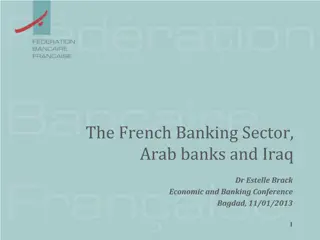 Promoting French Banking Sector Development in Iraq