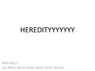 Teachable Unit: Heredity Module in Biology Course