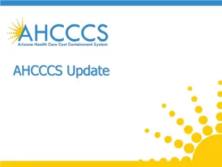 AHCCCS Update Enrollment Data 2014-2016