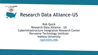 Research Data Alliance: Building Bridges for Open Data Sharing