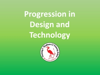 Progression in  Design and Technology