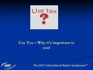 Use Tax and Its Importance