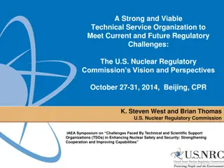 Meeting Regulatory Challenges: U.S. Nuclear Regulatory Commission Vision