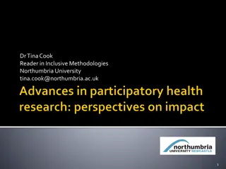 Impact of Participatory Research: Articulating Key Issues