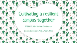Cultivating a resilient campus together