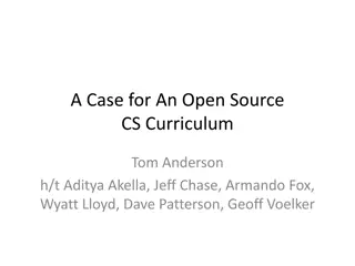 Open Source Curriculum Insights