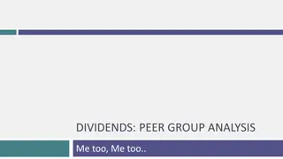 Peer Group Dividend Analysis